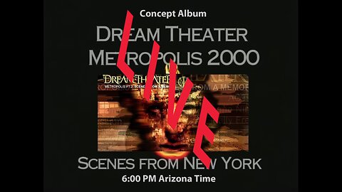 Dream Theater's Metropolis part 2 (Scenes from a Memory) 200 LIVE with Lyrics.
