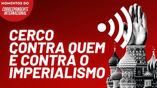 A censura a quem apoia a Rússia nas redes sociais | Momentos do Correspondente Internacional