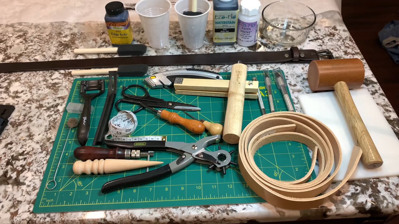HOW To MAKE LEATHER BELT