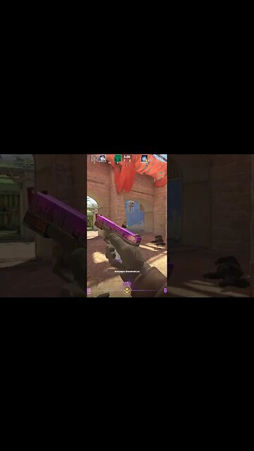 🌎#shorts 5K no Pistol na Mirage CS2 Counter-Strike 2