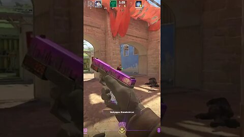 🌎#shorts 5K no Pistol na Mirage CS2 Counter-Strike 2