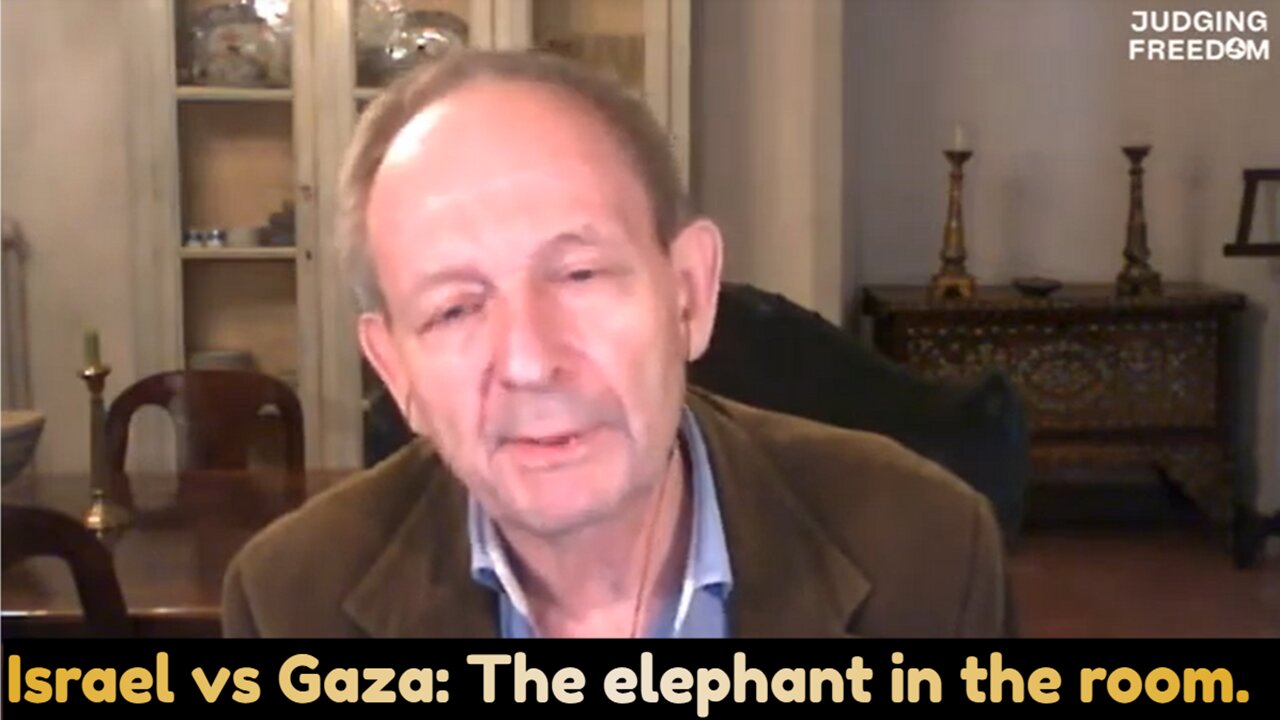 Alastair Crooke Interview: Israel vs Gaza: The elephant in the room.