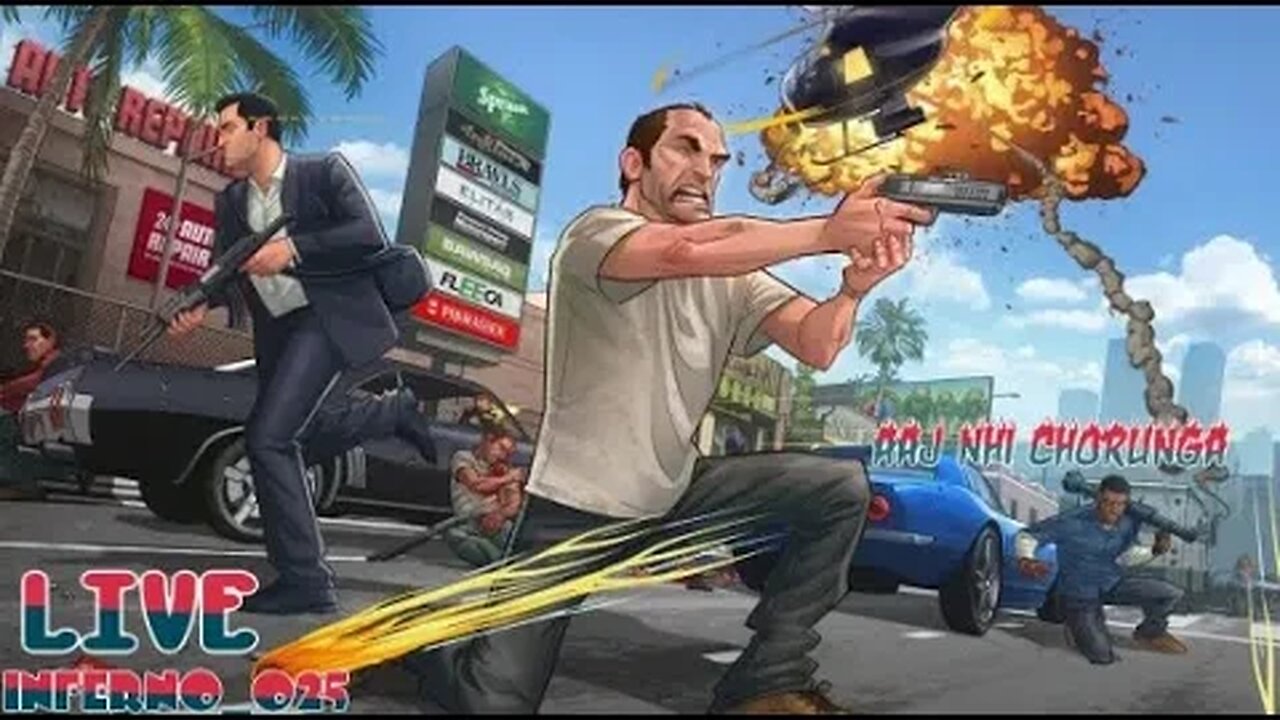 GTA V AAJ PAISA HI PAISA HOGA || BANK HEIST || || INFERNO_025 ||