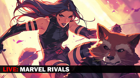 🔴Live! Marvel Rivals: Racoon & Ṕoon Alliance!