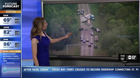 2 killed in fiery crash on US 301; roadway shut down
