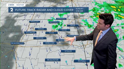 Few more showers through Sunday