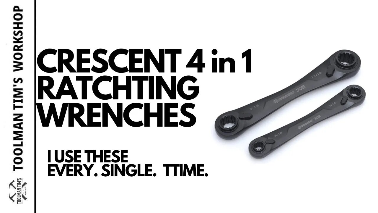 INCREDIBLE! CRESCENT 4 IN 1 WRECH SET REPLACES 16 WRENCHES. Review