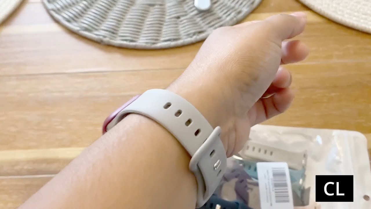 These Soft Apple Watch Silicone Waterproof Strap Wristbands