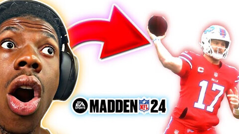 Stephen NOT Stefen Reacts To Josh Allen On The Cover Of MADDEN NFL 24 And The Error They Made