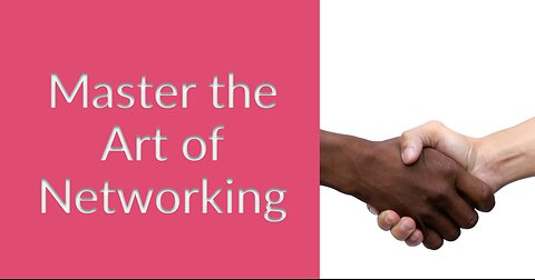 How to Network Effectively
