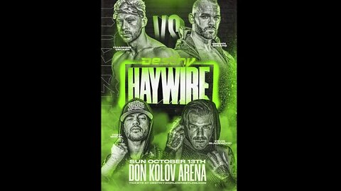 CHANNING DECKER Vs. SHAWN SPEARS, TREY MIGUEL Vs. KEVIN BLACKWOOD Announced for DESTINY HAYWIRE