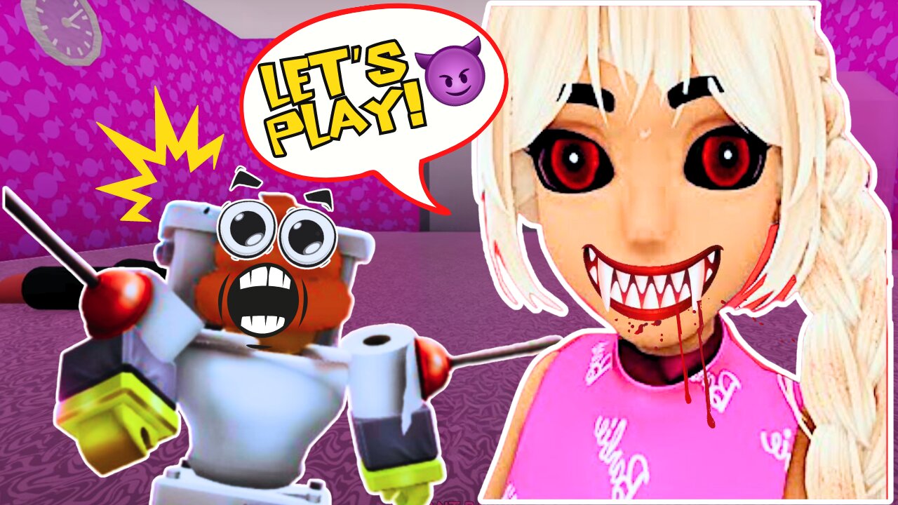 Escape evil barbie obby (NEW) | Poopster Gaming