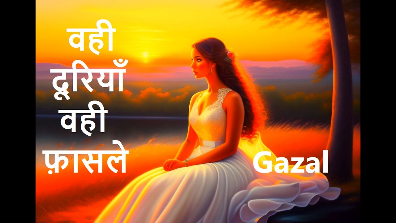 वही दूरियाँ वही फ़ासले Gazal