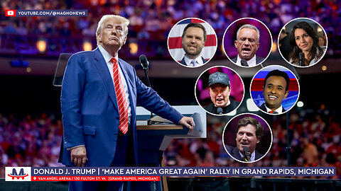 🇺🇸 Donald Trump in Gran Rapids, Michigan | Final 'MAGA' Rally (Nov 4, 2024) [LIVE]