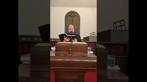 Lord's Day Morning Worship from Bethany ARP Church, September 5, 2021