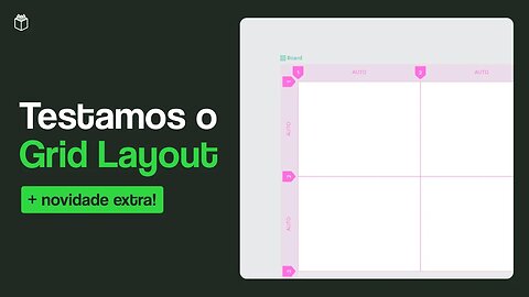 Testei o GRID LAYOUT do PENPOT + NOVIDADE EXTRA 😱😱