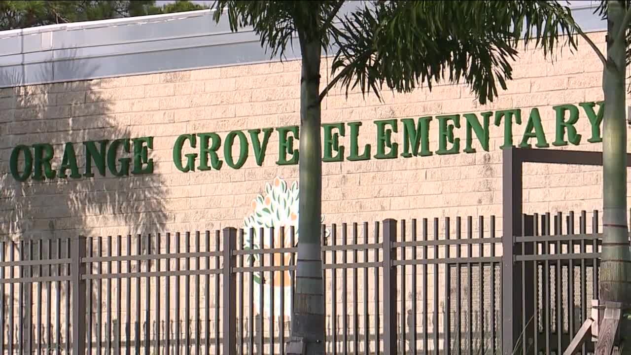 Pickup, drop off issues at Orange Grove Elementary