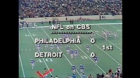 1977-10-02 Philadephia Eagles vs Detroit Lions
