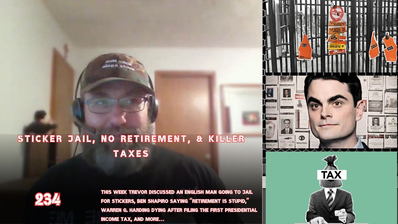 STICKER JAIL, NO RETIREMENT, & KILLER TAXES | Man Tools 234