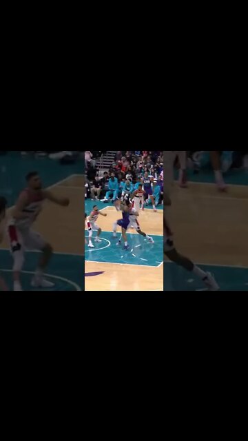 Miles Bridges with the quickness!