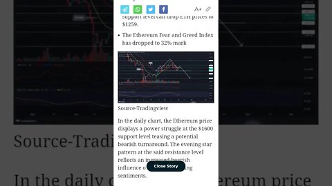 ETH INCOMING CRASH ? #ethereum #ethnews #ethereumcrash #ethmerge #cryptotechnicalanalysis #btcnews