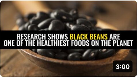 Research shows black beans are one of the healthiest foods on the planet