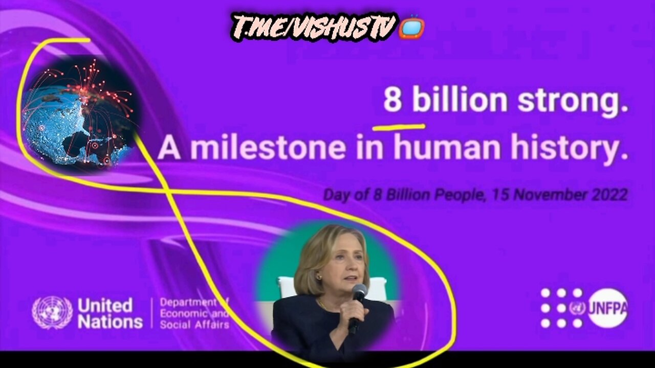 8 Billion Strong... A Milestone In Human History... #VishusTv 📺