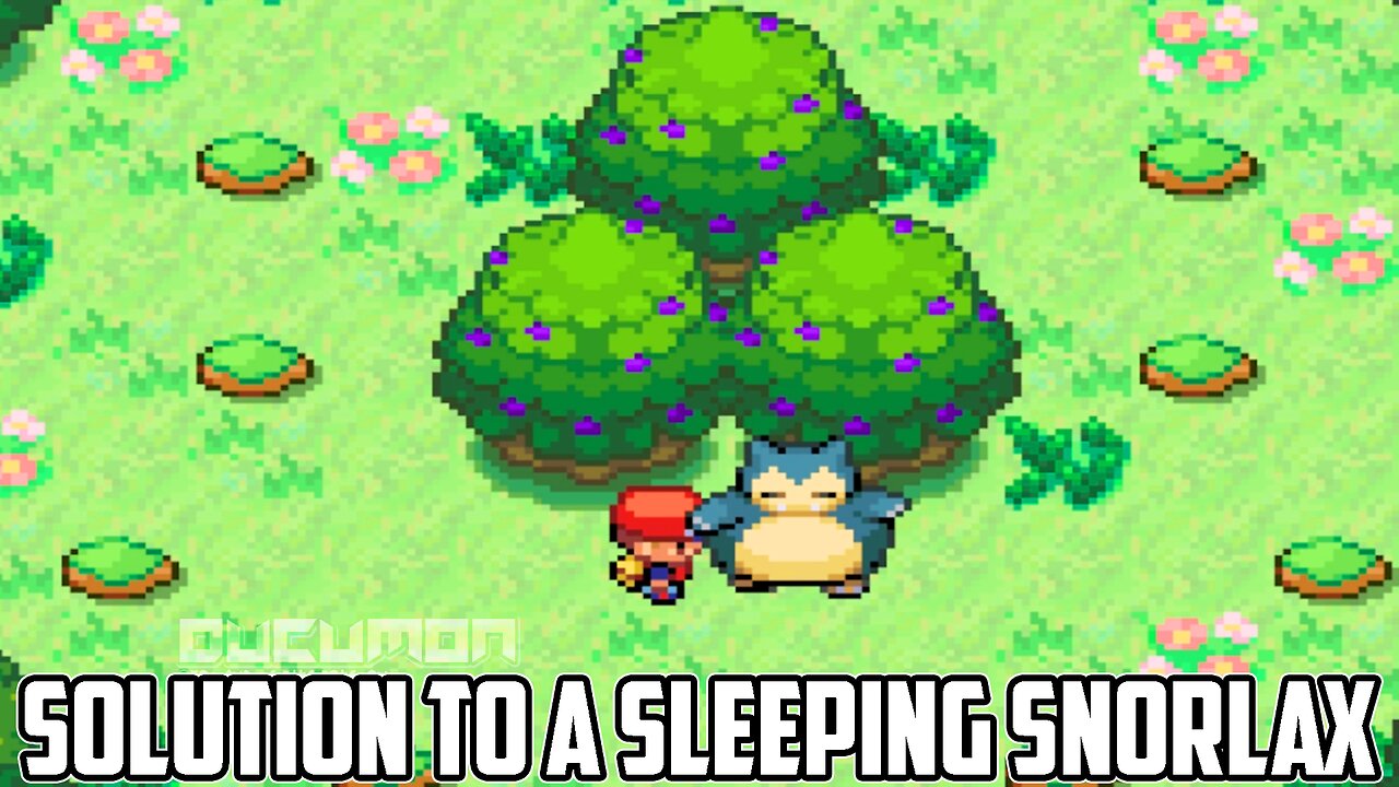 Pokemon Solution to a Sleeping Snorlax - Fan-made Game, A Short Game for Snorlax - Ducumon.click
