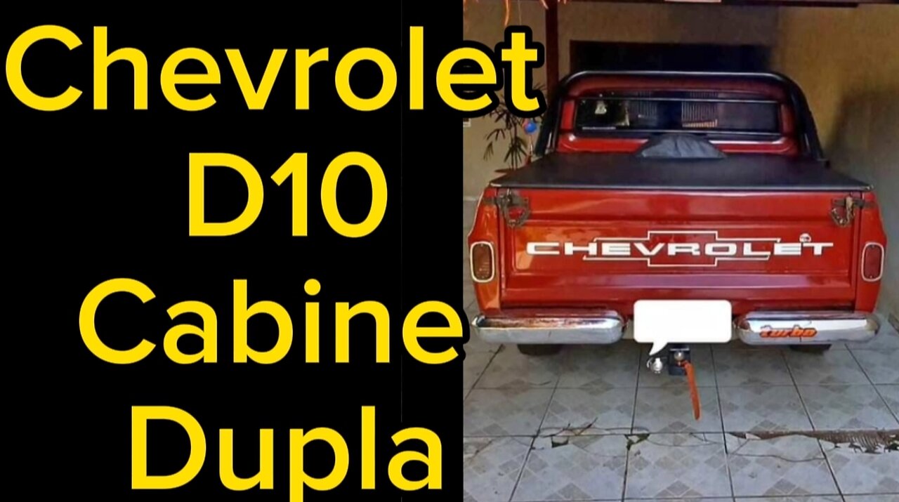 Chevrolet D10 cabine dupla