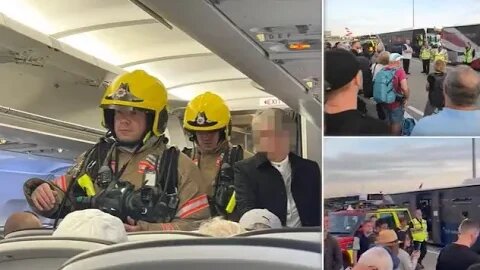 Passengers fall ill from unknown 'fumes' on British Airways flight as plane is evacuated and
