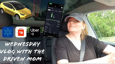 $300 Wednesday In A Tesla Model Y With Walmart Spark, DoorDash, And UberEats 6/1/2022