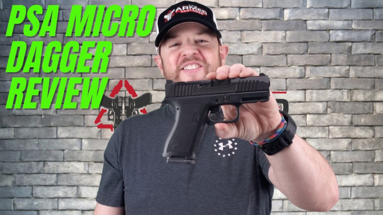 PSA Micro Dagger (Glock 43x Clone) | 15 Round Mag Game Changer!