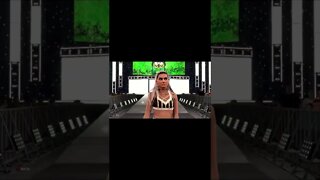 WWE 2k22 Tay Conti Entrance #shorts