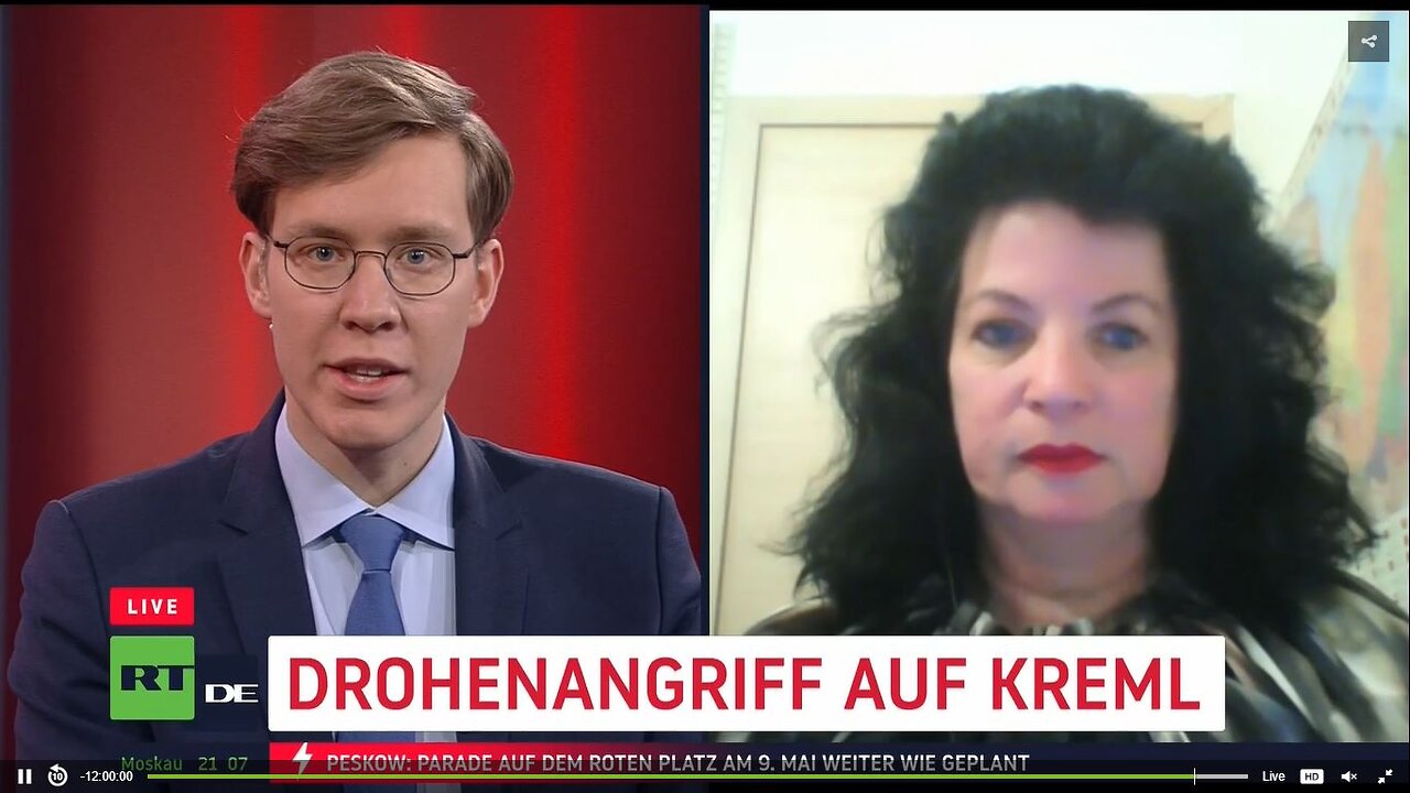 Meine Kommentare zu RT über den Drohnenangriff auf den Kreml und Präsident Putin