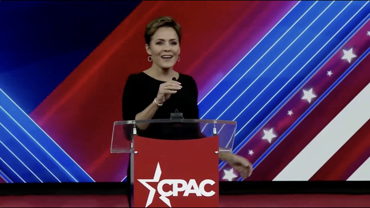 Kari Lake Stares Down the Fake News in her epic CPAC 2022 Speech