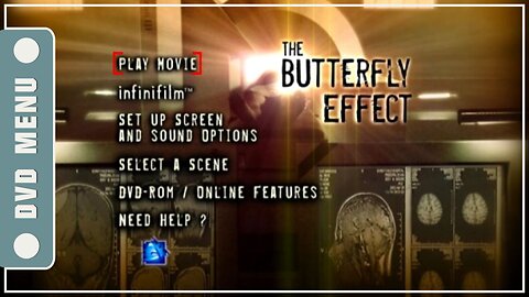 The Butterfly Effect - DVD Menu
