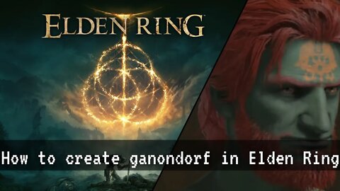 How to create Ganondorf in #EldenRing #slider #guide #ganondorf #tutorial