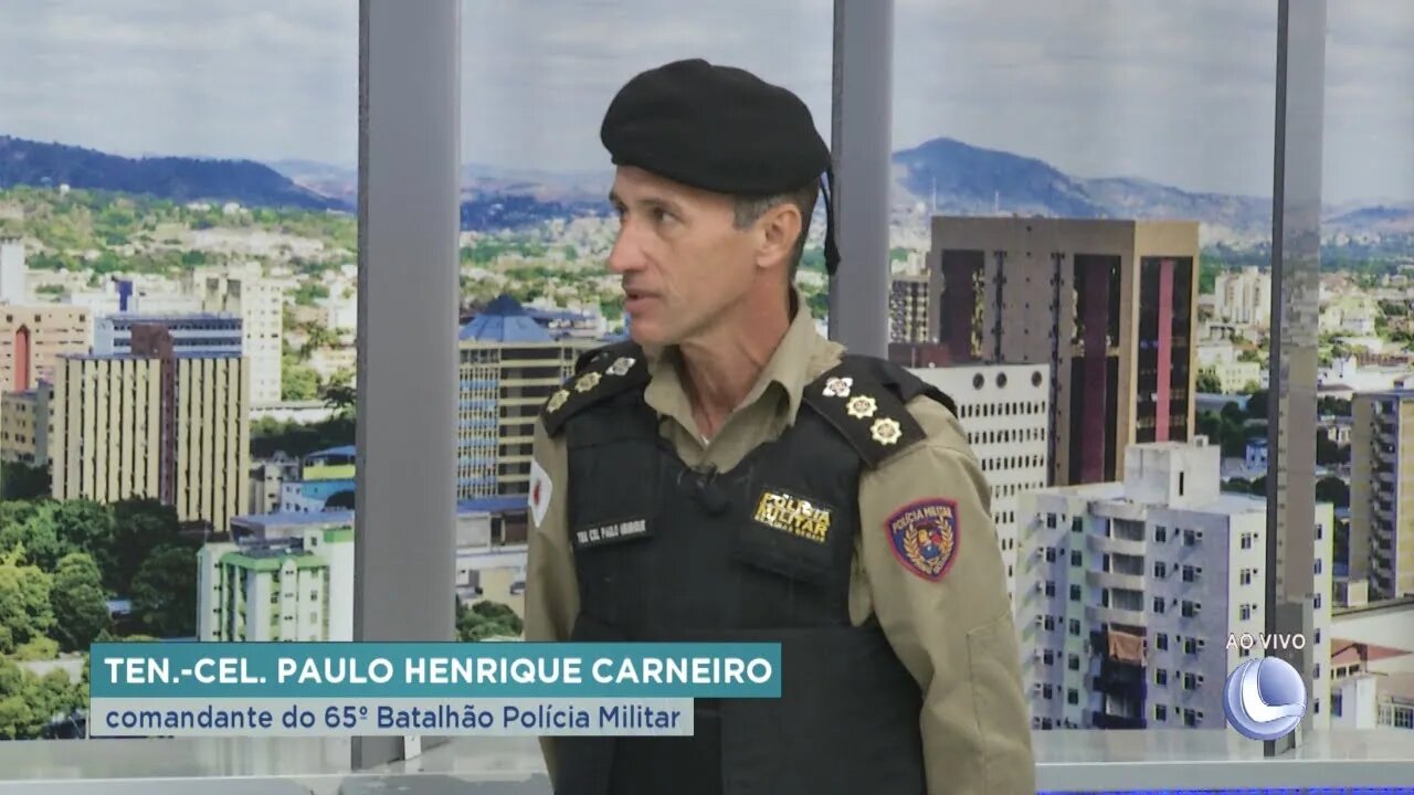 Comandante do 65º BPM fala sobre atuação dos militares contra crimes em Guanhães