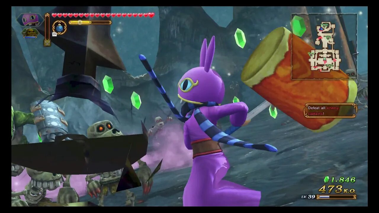 Hyrule Warriors Definitive Edition - Lorule Map - Square G3 (A Rank)