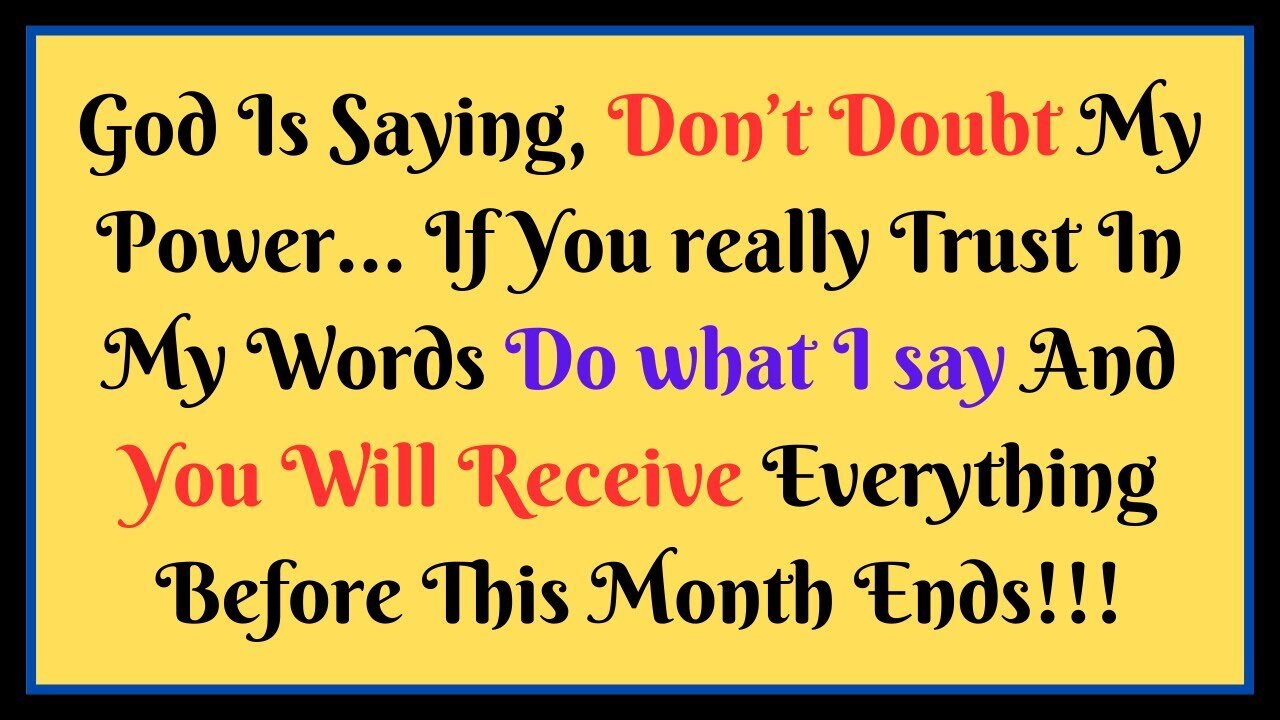 💌CONGRATULATIONS..!!!God Is Saying, I Will Surprise You Today With... ✝️ #jesusmessage #godmessage