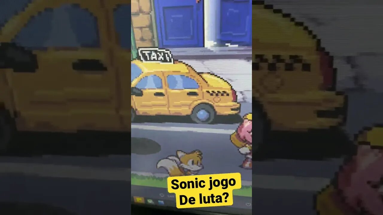 Sonic virou jogo de luta ?! #sonic