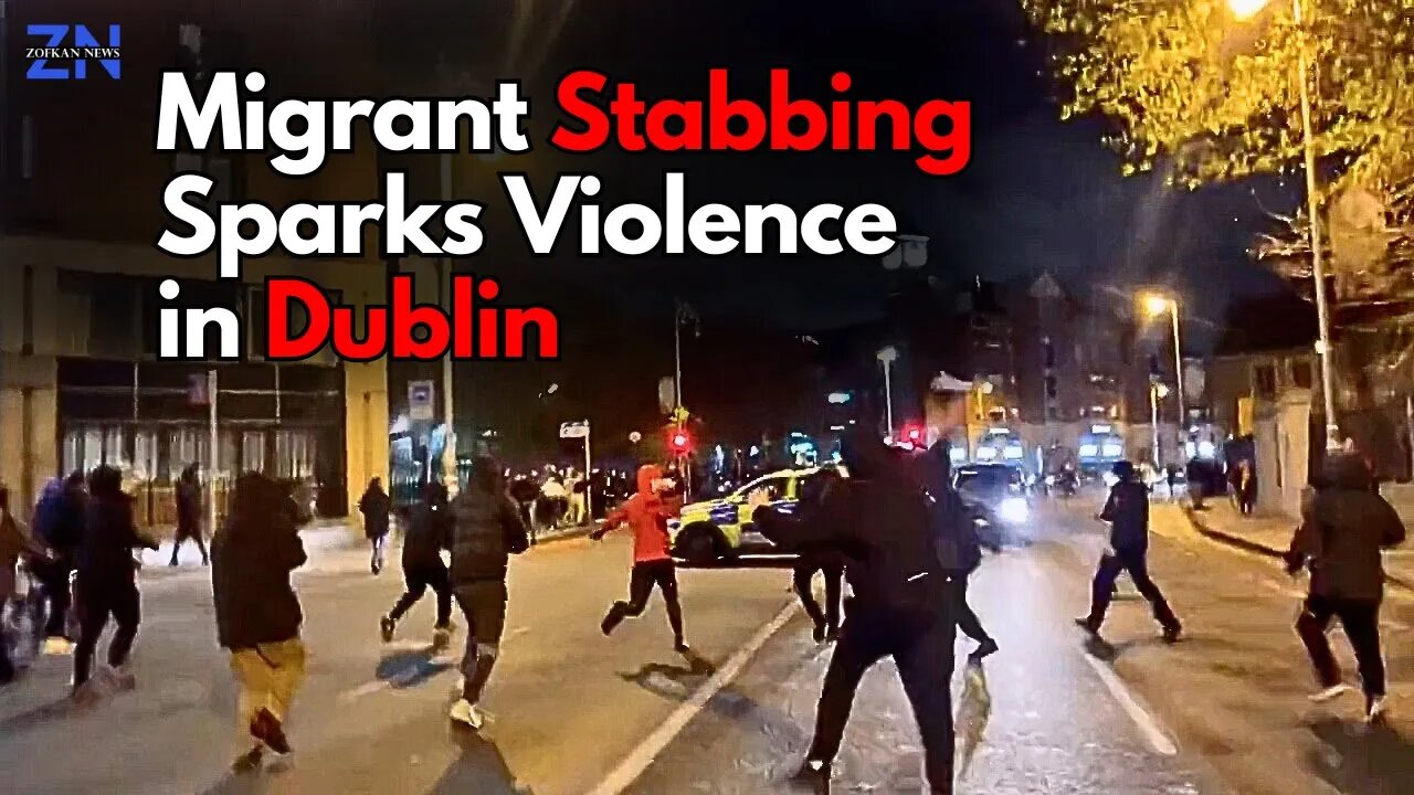 Dublin Stabbing of Children by an Algerian Migrant Sparks In Violent Protest