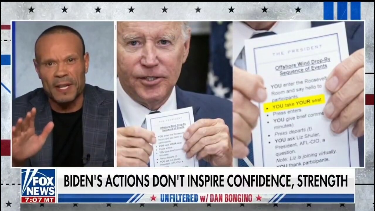 Bongino: Biden's Actions Don't Inspire Strength, Confidence
