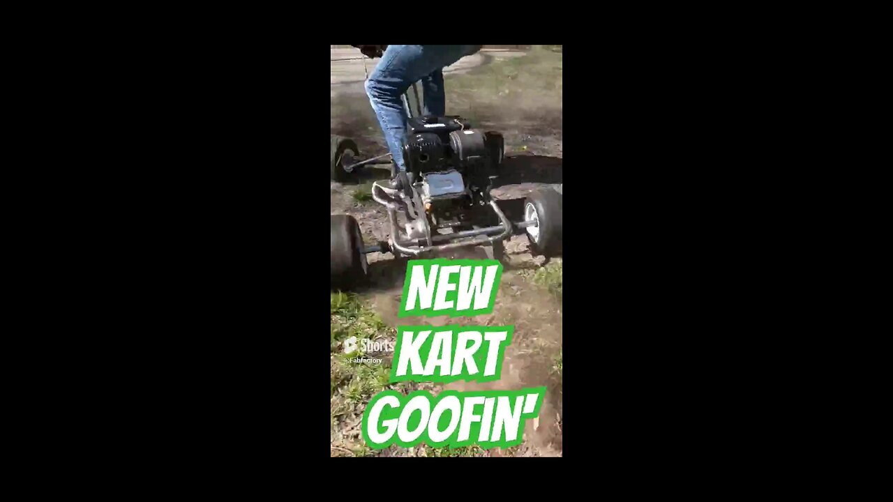 go kart test 2 #gokart #diy #build #kart #automobile #custom