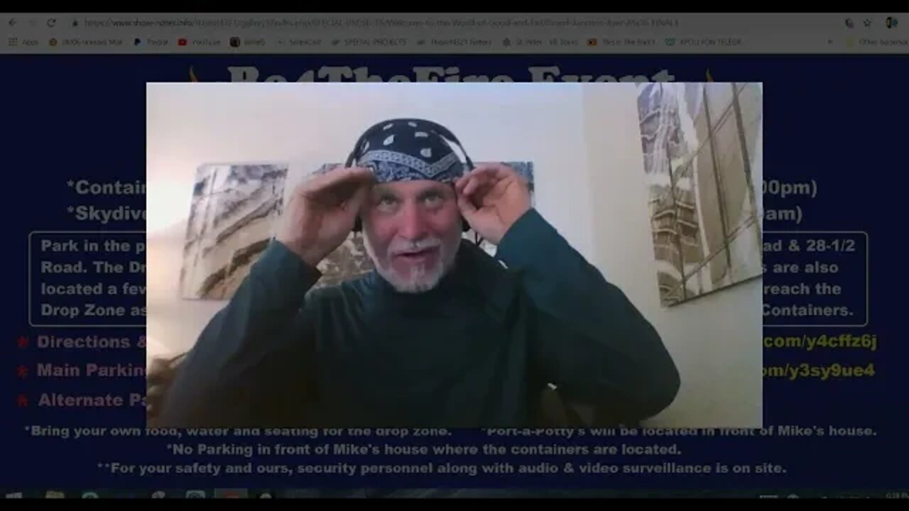 Getting things Ready!! PLEASE Pay Attention if you wish to attend - Jonathan Kleck