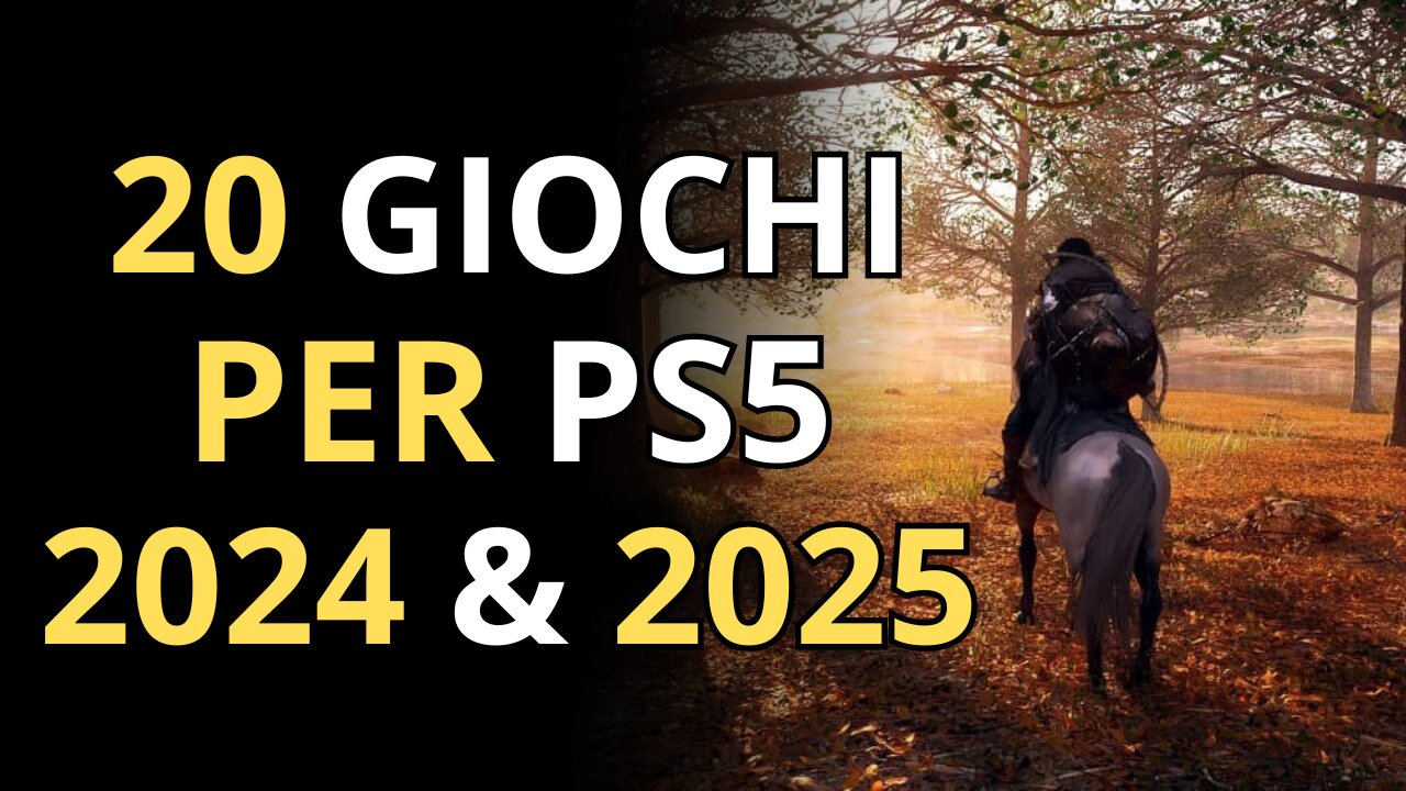 TOP 20 Videogiochi Per PS5 in Uscita 2024 & 2025