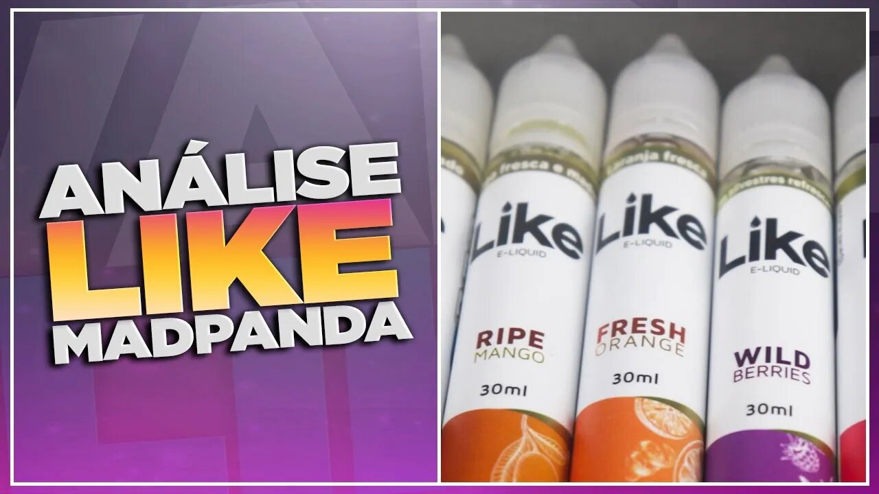 LIKE JUICES - MADPANDA LABS | Análise da embalagem e 3 sabores | REVIEW PTBR | REUPLOAD