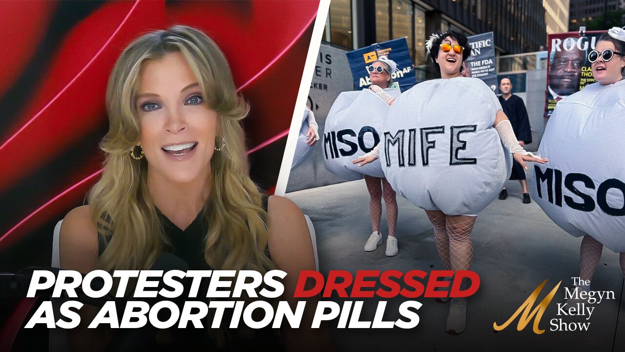 Protesters Dressed as Abortion Pills, Free Vasectomies, Land Acknowledgments - The DNC Has Arrived