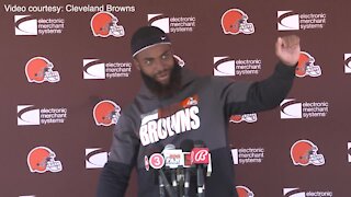 Browns Anthony Walker breaks down having two explosive defensive ends