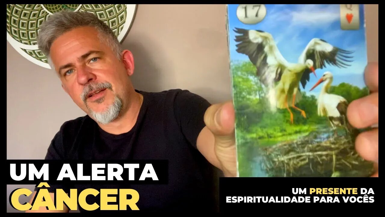 TAROT CÂNCER - UM ALERTA ESPECIAL. HORA DE DOMINAR SEUS MEDOS